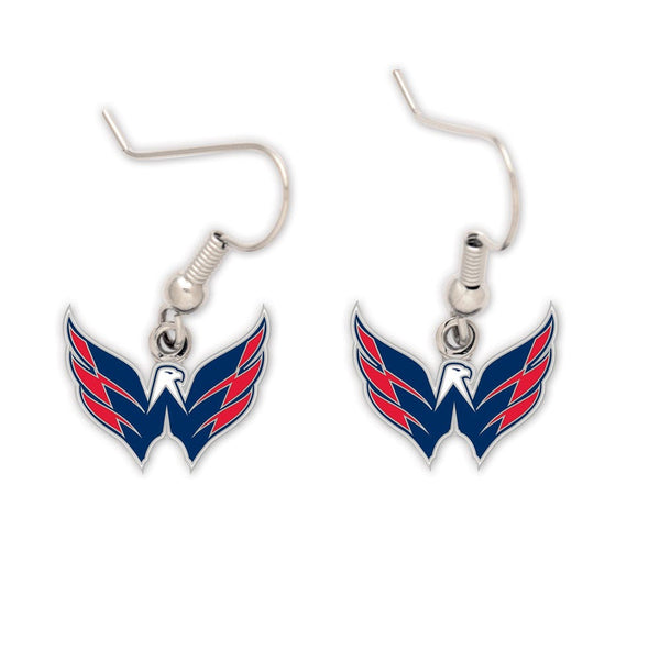 Washington Capitals Earrings Jewelry Card