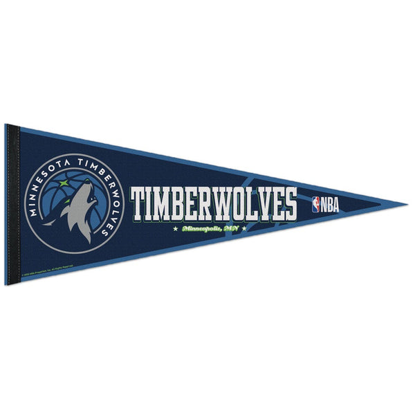 Minnesota Timberwolves Classic Pennant, carded 12&quot; x 30&quot;
