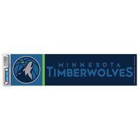 Minnesota Timberwolves Bumper Strip 3" x 12"