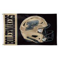 Wholesale-Purdue Boilermakers HELMET Flag - Deluxe 3' X 5'