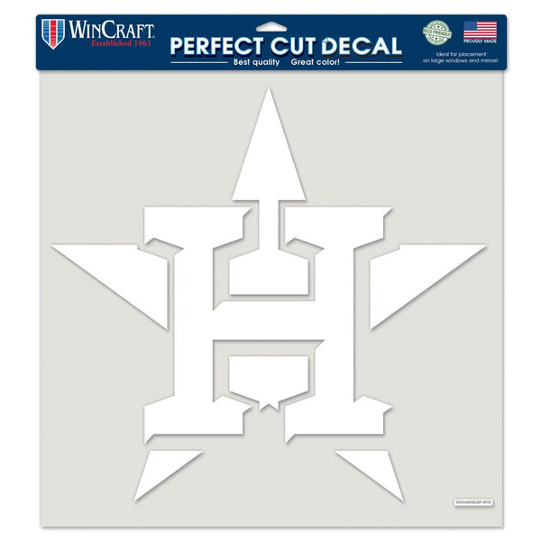 Houston Astros Perfect Cut Decal 17" x 17"