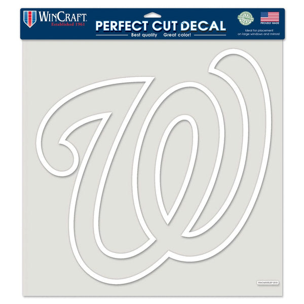 Washington Nationals Perfect Cut Decal 17" x 17"