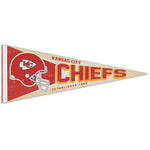 Kansas City Chiefs / Classic Logo RETRO Premium Pennant 12" x 30"