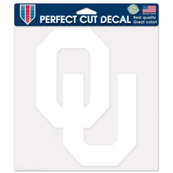 Wholesale-Oklahoma Sooners Perfect Cut Decals 8" x 8"