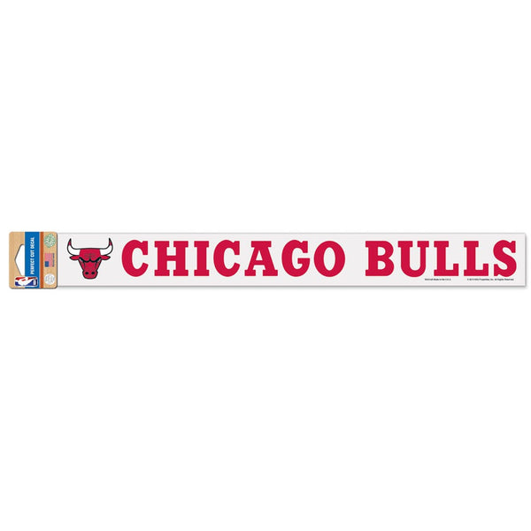 Chicago Bulls Perfect Cut Decals 2" x 17"