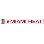 Miami Heat Perfect Cut Decals 2" x 17"