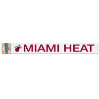 Miami Heat Perfect Cut Decals 2" x 17"