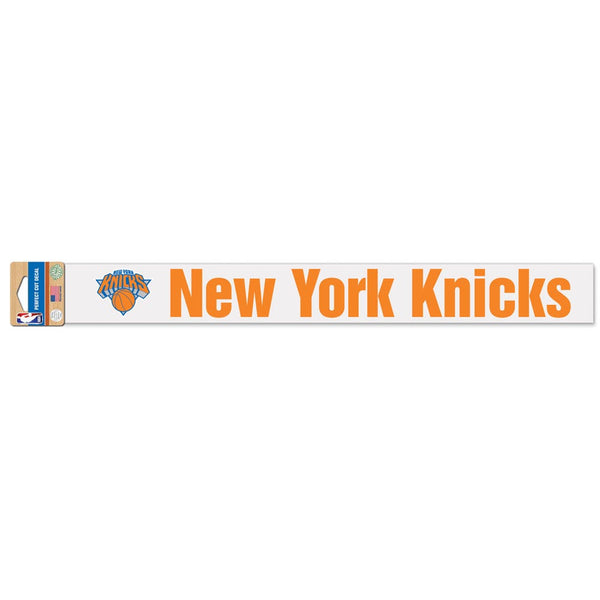 New York Knicks Perfect Cut Decals 2" x 17"