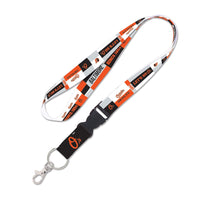 Baltimore Orioles color block Lanyard w/detachable buckle 1"