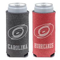 Carolina Hurricanes colored heather 12 oz Slim Can Cooler