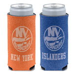 New York Islanders colored heather 12 oz Slim Can Cooler