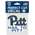 Wholesale-Pittsburgh Panthers SLOGAN Perfect Cut Color Decal 4" x 4"