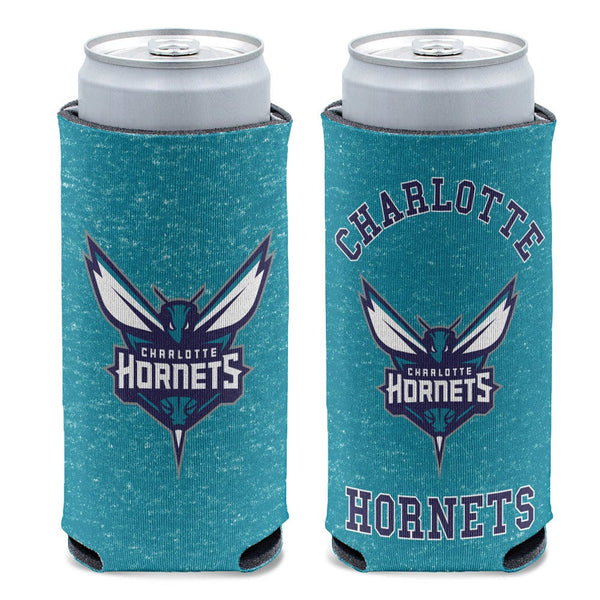 Charlotte Hornets colored heather 12 oz Slim Can Cooler