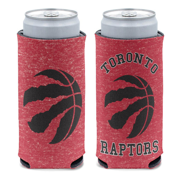 Toronto Raptors colored heather 12 oz Slim Can Cooler