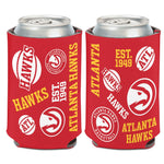 Atlanta Hawks scatter Can Cooler 12 oz.