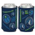Minnesota Timberwolves scatter Can Cooler 12 oz.