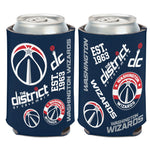 Washington Wizards scatter Can Cooler 12 oz.