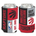 Toronto Raptors color block Can Cooler 12 oz.