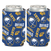 Buffalo Sabres scatter Can Cooler 12 oz.
