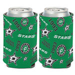 Dallas Stars SCATTER PRINT Can Cooler 12 oz.