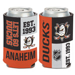 Anaheim Ducks COLOR BLOCK Can Cooler 12 oz.