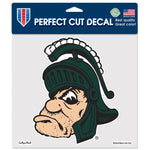 Wholesale-Michigan State Spartans /College Vault Perfect Cut Color Decal 8" x 8"