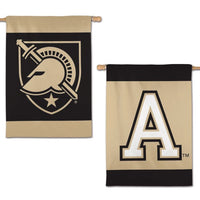 Wholesale-Army Black Knights Vertical Flag 2 Sided 28" x 40"