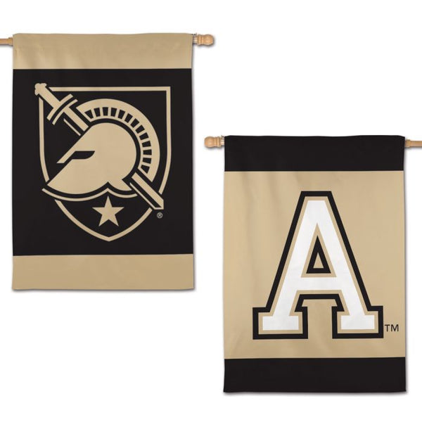 Wholesale-Army Black Knights Vertical Flag 2 Sided 28" x 40"