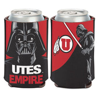 Wholesale-Utah Utes / Star Wars DARTH VADER Can Cooler 12 oz.