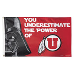 Wholesale-Utah Utes / Star Wars DARTH VADER Flag - Deluxe 3' X 5'