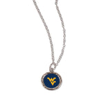 West Virginia Mountaineers Bracelet w/Charm Jewelry Carded
