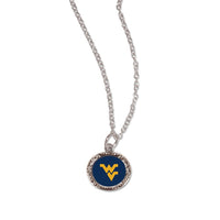 West Virginia Mountaineers Bracelet w/Charm Jewelry Carded