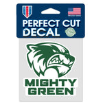 Wholesale-Utah Valley Wolverines SLOGAN Perfect Cut Color Decal 4" x 4"