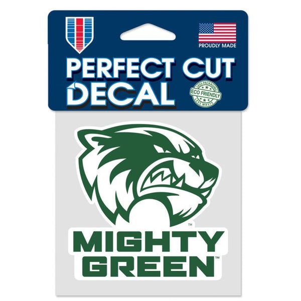 Wholesale-Utah Valley Wolverines SLOGAN Perfect Cut Color Decal 4" x 4"