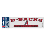 Arizona Diamondbacks Perfect Cut Decals 3" x 10"