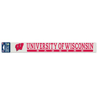 Wholesale-Wisconsin Badgers Perfect Cut Decals 2" x 17"