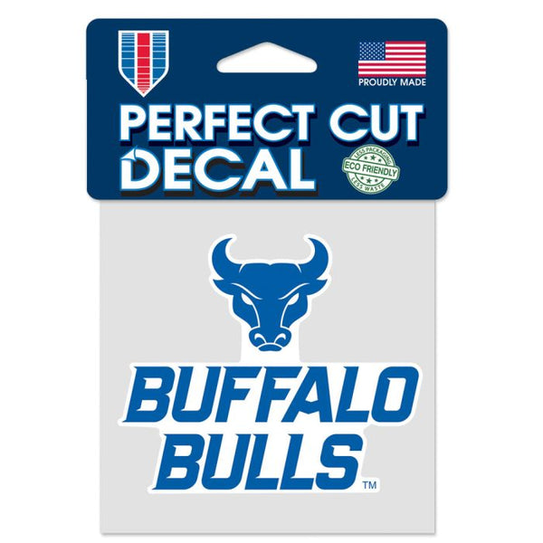 Wholesale-Buffalo Bulls LOGO Perfect Cut Color Decal 4" x 4"