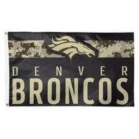 Denver Broncos Digi Camo Flag - Deluxe 3' X 5'