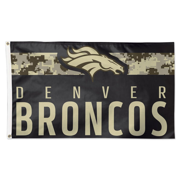 Denver Broncos Digi Camo Flag - Deluxe 3' X 5'