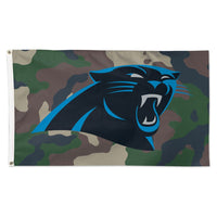 Carolina Panthers CAMO Flag - Deluxe 3' X 5'