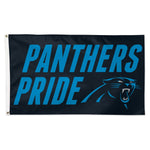 Carolina Panthers Slogan Flag - Deluxe 3' X 5'