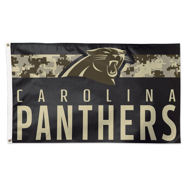 Carolina Panthers Digi Camo Flag - Deluxe 3' X 5'