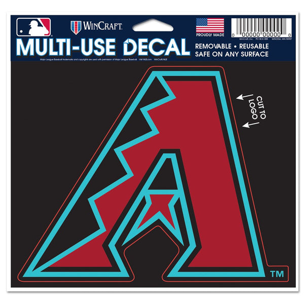 Arizona Diamondbacks Multi-Use Decal - cut to logo 5" x 6"