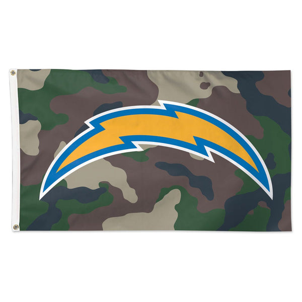 Los Angeles Chargers CAMO Flag - Deluxe 3' X 5'