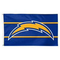 Los Angeles Chargers Color Rush Flag - Deluxe 3' X 5'