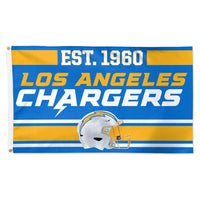 Los Angeles Chargers Established Flag - Deluxe 3' X 5'