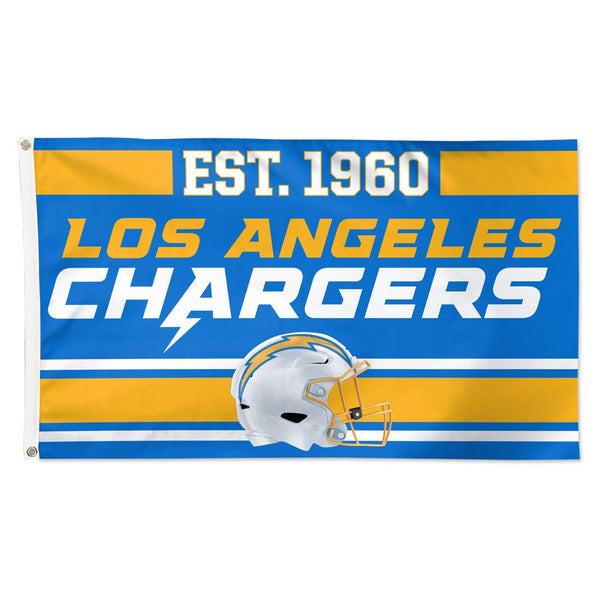 Los Angeles Chargers Established Flag - Deluxe 3' X 5'