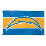 Los Angeles Chargers Horiz. Stripes Flag - Deluxe 3' X 5'
