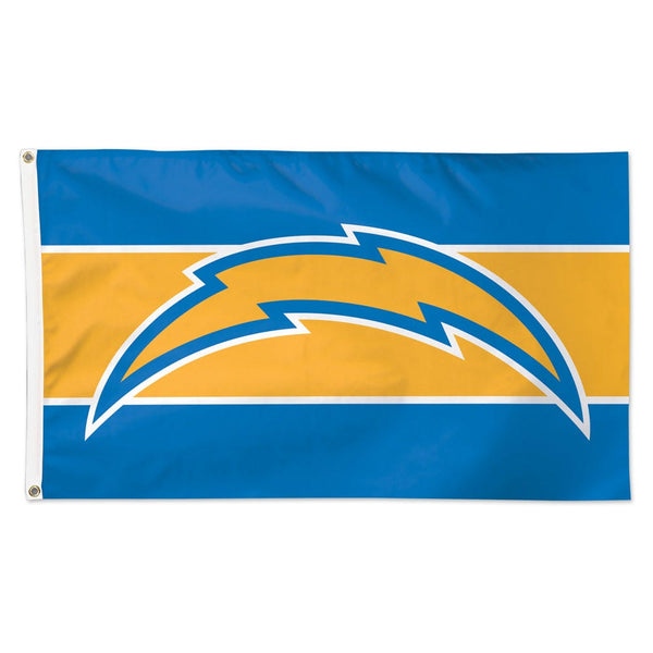 Los Angeles Chargers Horiz. Stripes Flag - Deluxe 3' X 5'