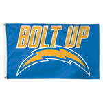 Los Angeles Chargers slogan Flag - Deluxe 3' X 5'